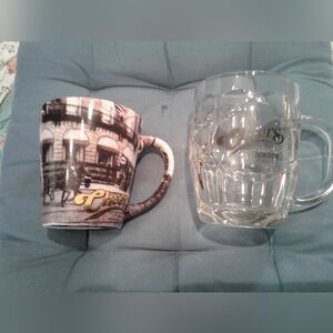 Cheers Boston Mug Set - Brown and Clear